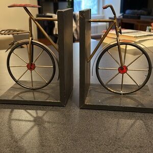 Vintage Bicycle Bookends